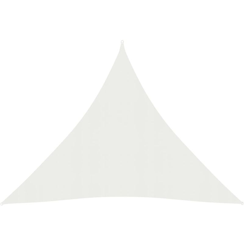 

Toldo de vela HDPE blanco 160 g/m² 3x3x3 m