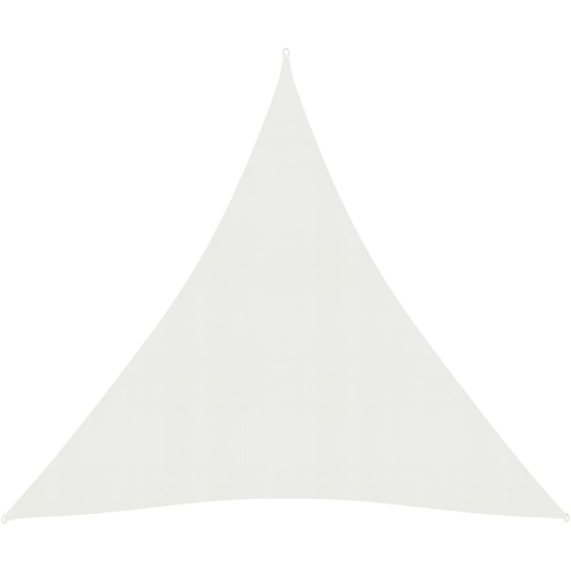 

Toldo de vela HDPE blanco 160 g/m² 3x4x4 m