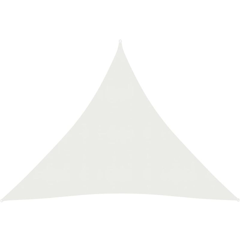 

Toldo de vela HDPE blanco 160 g/m² 4,5x4,5x4,5 m