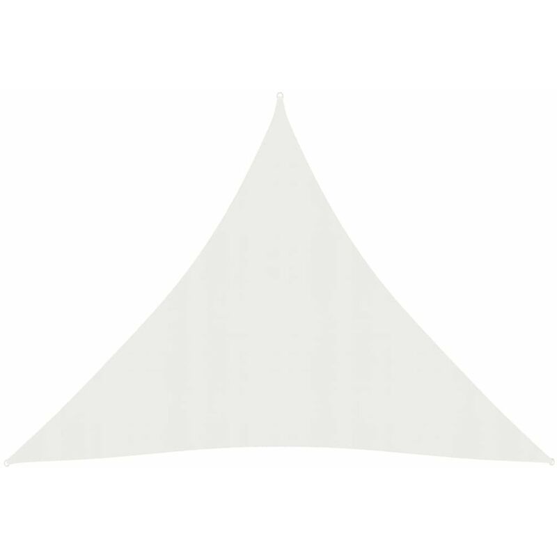 

Toldo de vela HDPE blanco 160 g/m2 4,5x4,5x4,5 m