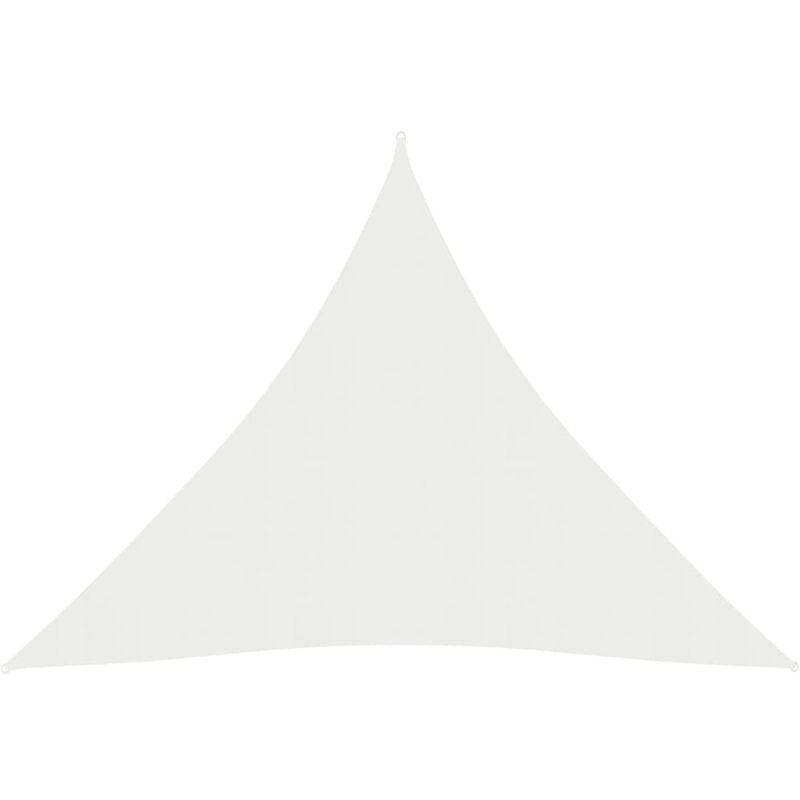 

Toldo de vela HDPE blanco 160 g/m² 3x3x3 m - Blanco