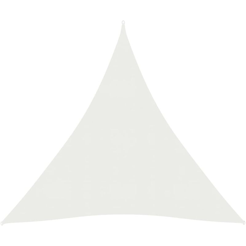 

Toldo de vela HDPE blanco 160 g/m² 3x4x4 m - Blanco