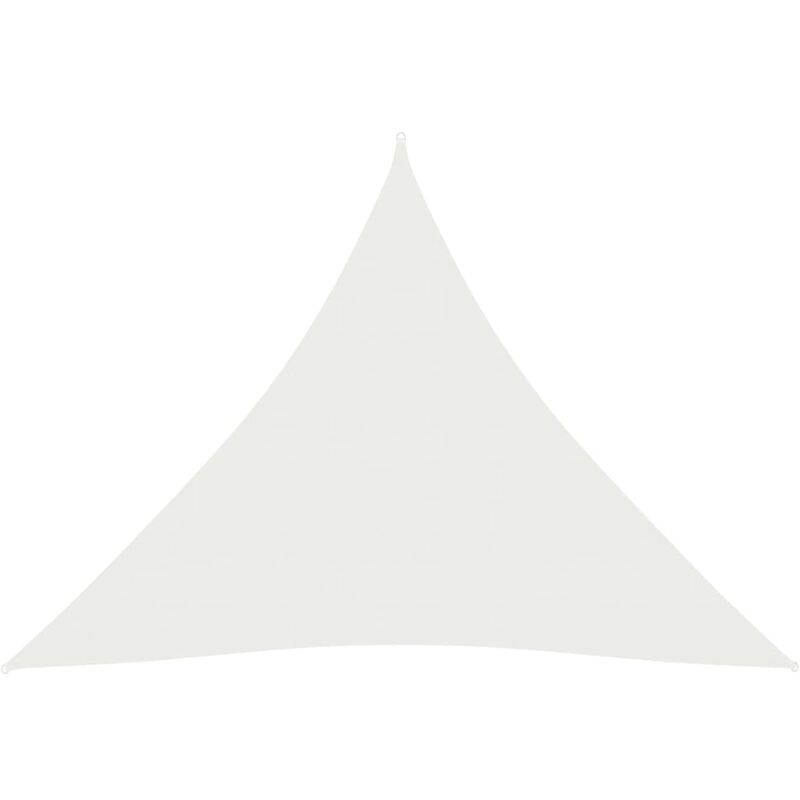 

Toldo de vela HDPE blanco 160 g/m² 4,5x4,5x4,5 m - Blanco