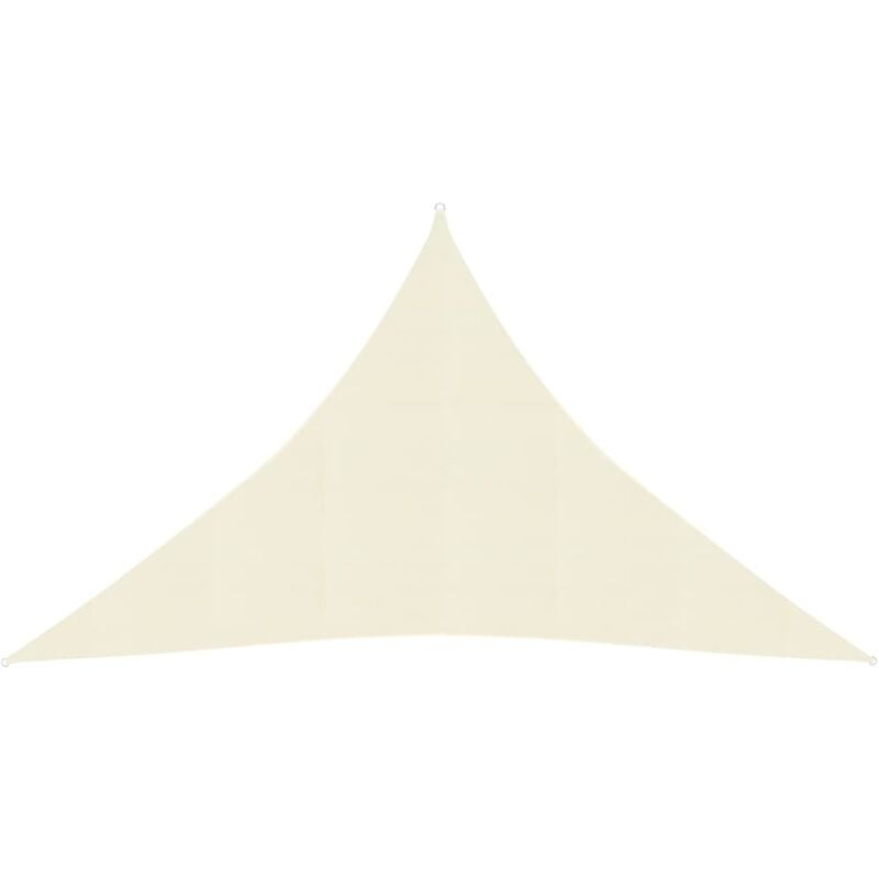 

Toldo de vela HDPE color crema 160 g/m² 2,5x2,5x3,5 m