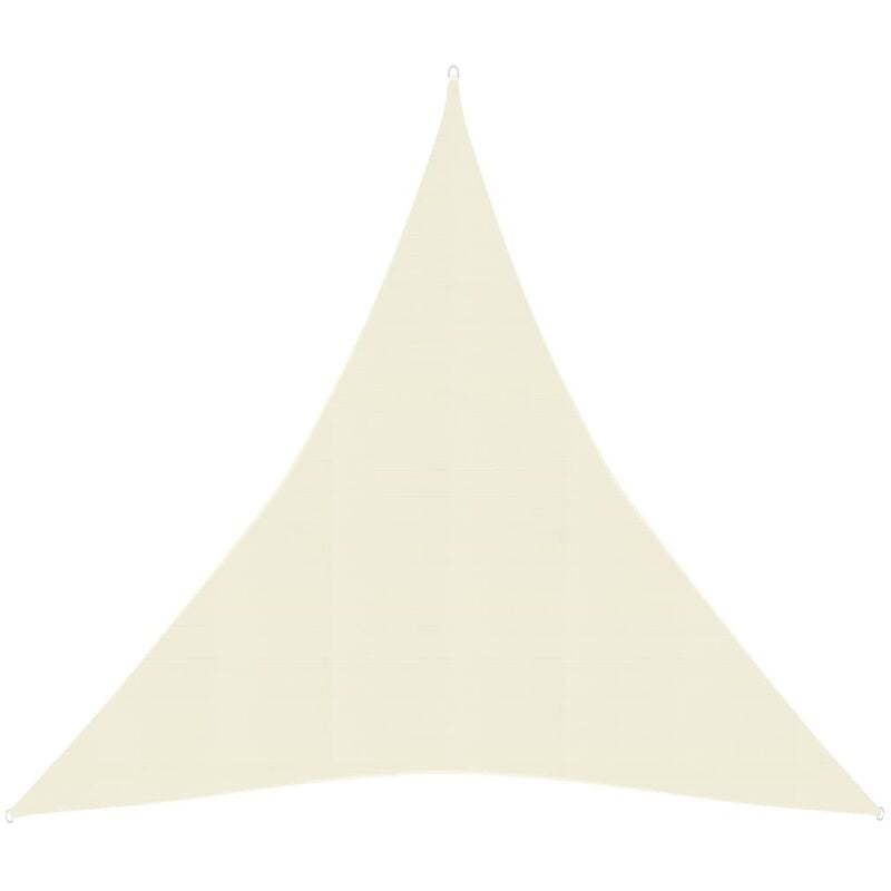 

Toldo de vela HDPE color crema 160 g/m² 3x4x4 m