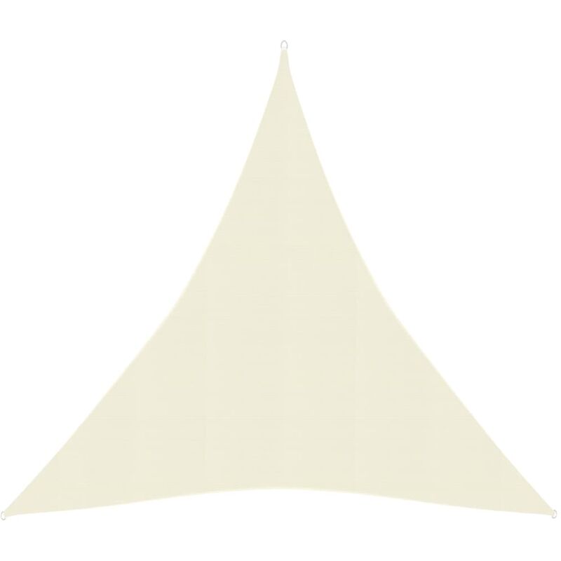 

Toldo de vela HDPE color crema 160 g/m² 4x5x5 m
