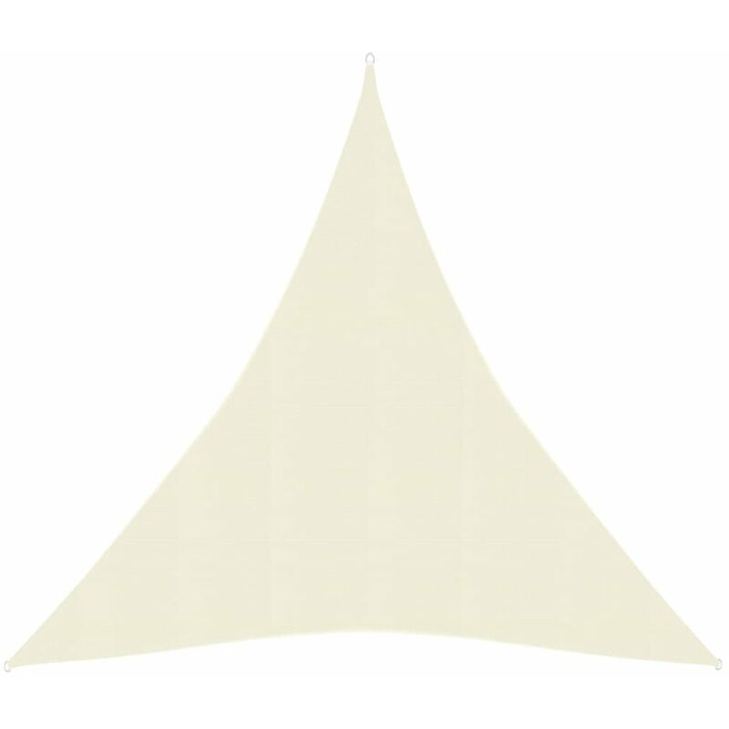 

Toldo de vela HDPE crema 160 g/m2 5x6x6 m