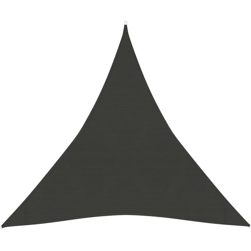 

Toldo de vela HDPE gris antracita 160 g/m² 3x3x3 m