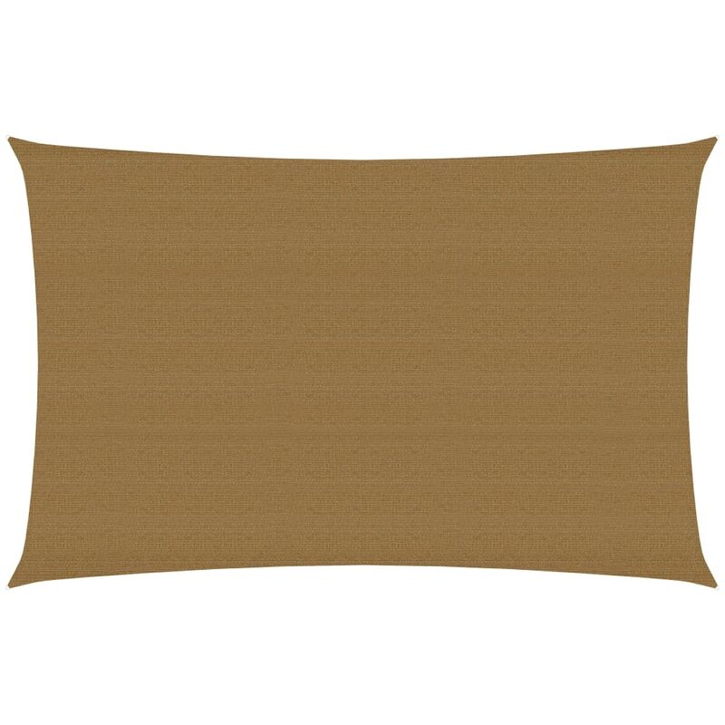 

Toldo de vela HDPE gris taupe 160 g/m² 2x4 m