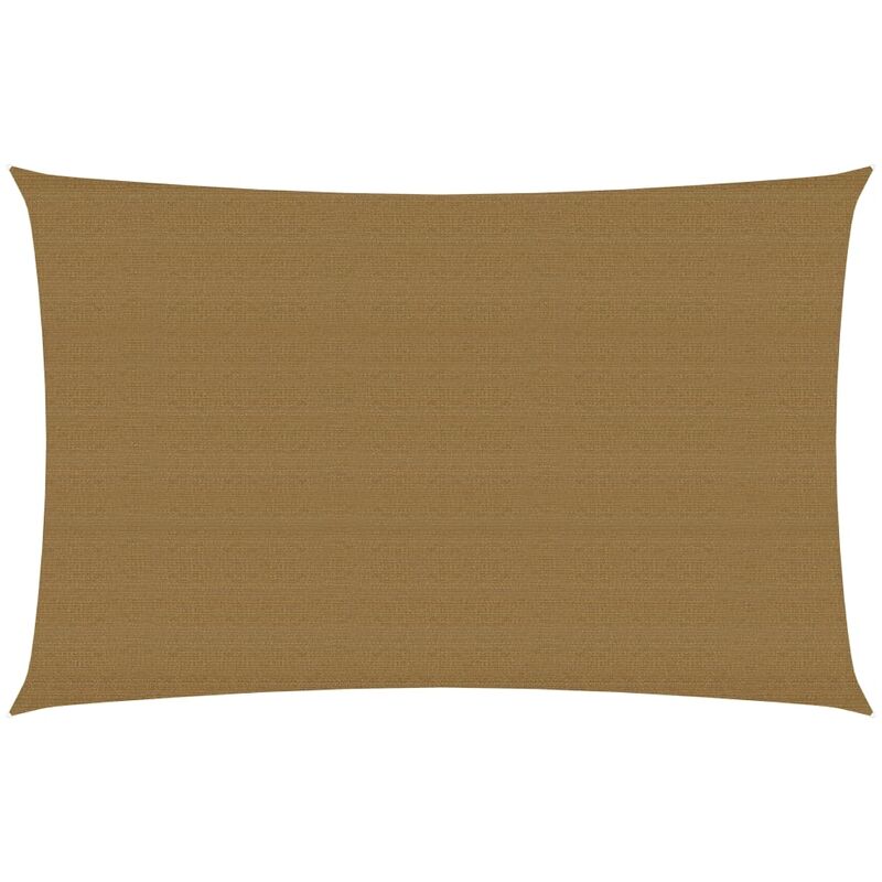 

Toldo de vela HDPE gris taupe 160 g/m² 3x5 m