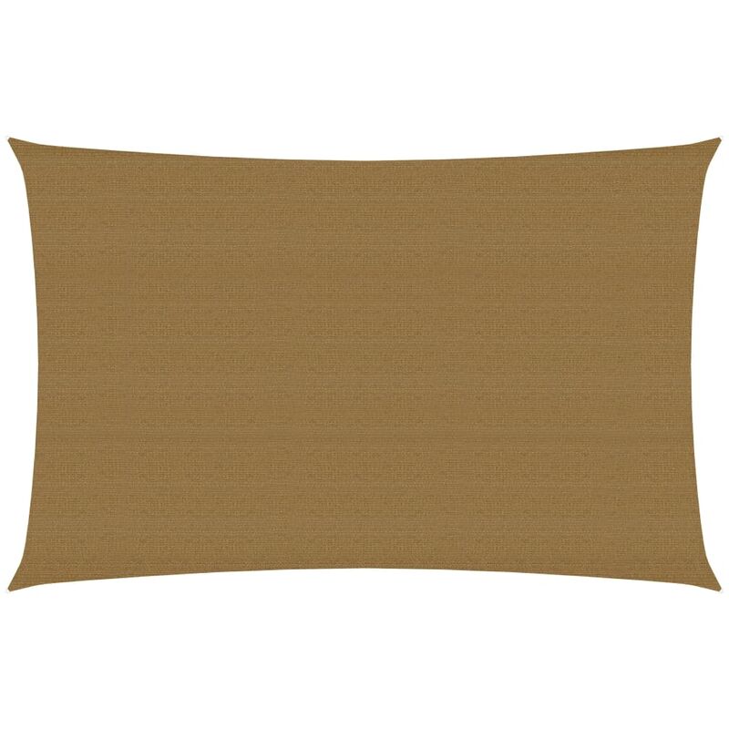 

Toldo de vela HDPE gris taupe 160 g/m² 4x6 m