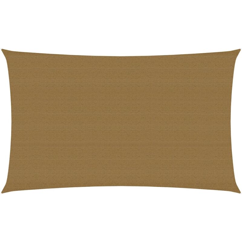 

Toldo de vela HDPE gris taupe 160 g/m² 4x7 m