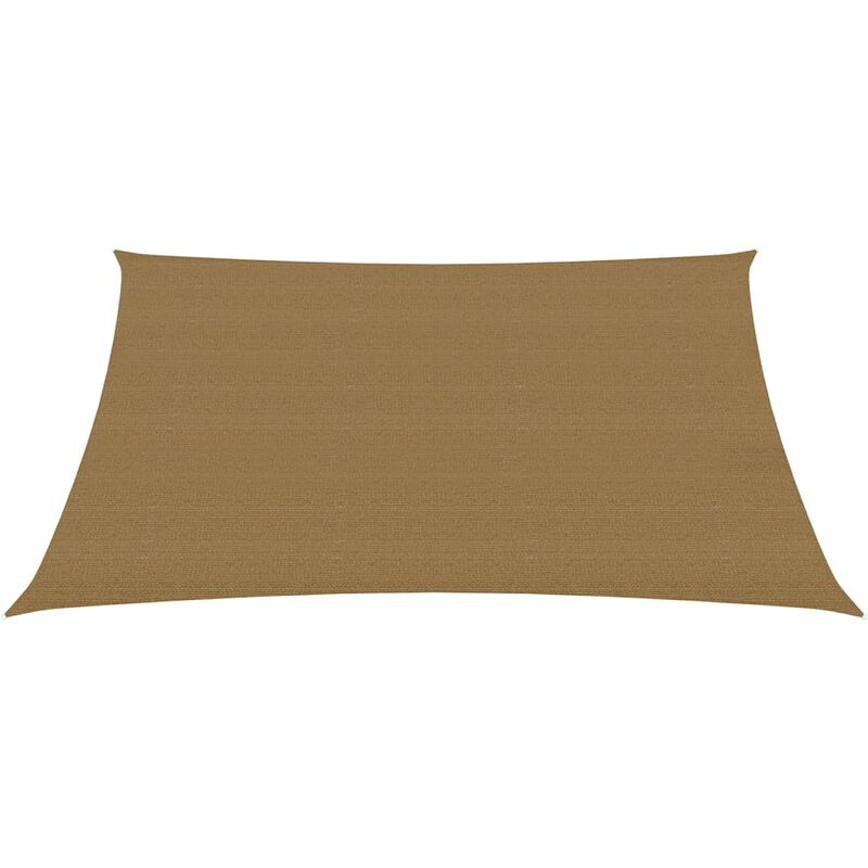 

Toldo de vela HDPE gris taupe 160 g/m² 5x6 m