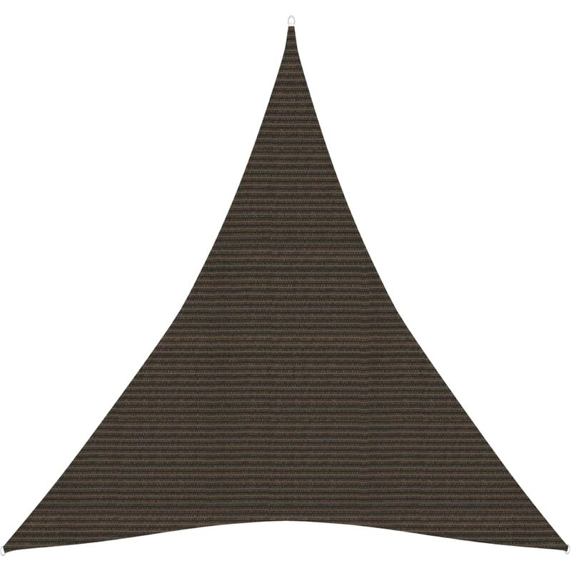 

Toldo de vela HDPE marrón 160 g/m² 4x5x5 m - Marrón