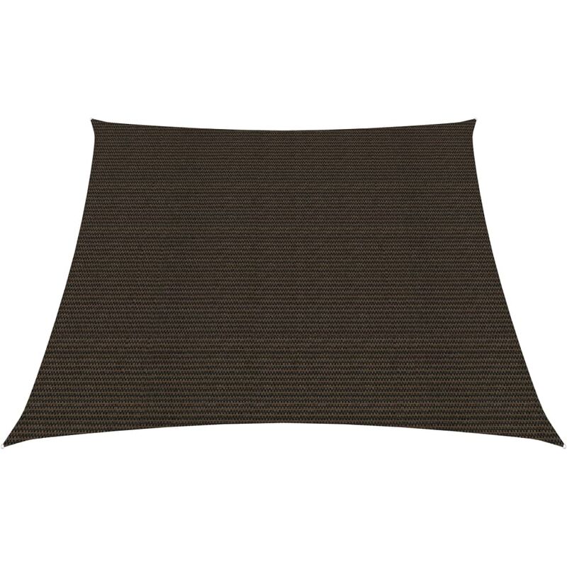 

Toldo de vela HDPE marrón 160 g/m² 3/4x3 m