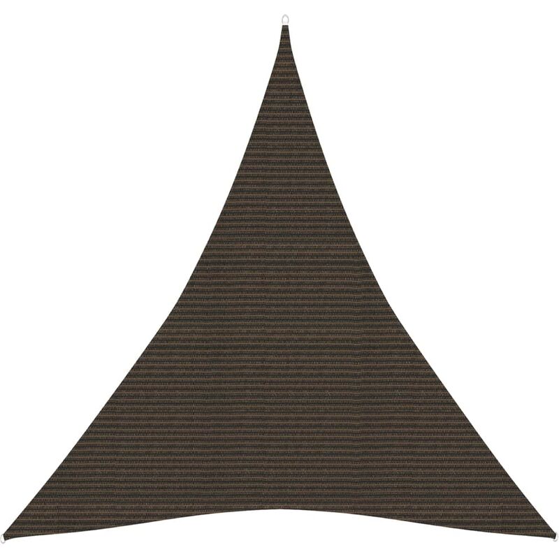 

Toldo de vela HDPE marrón 160 g/m² 3x4x4 m