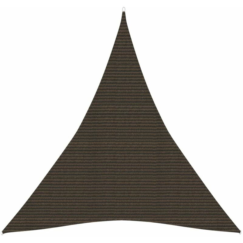 

Toldo de vela HDPE marron 160 g/m2 3x4x4 m