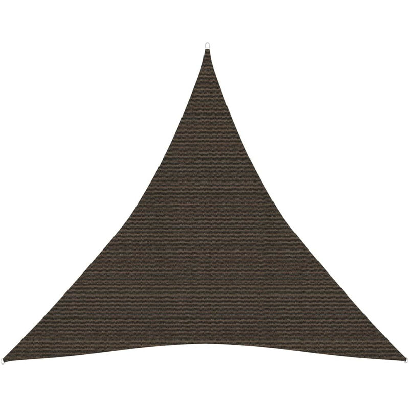 

Toldo de vela HDPE marron 160 g/m2 4x4x4 m