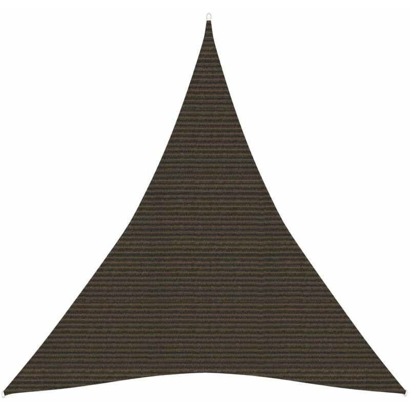 

Toldo de vela HDPE marron 160 g/m2 4x5x5 m