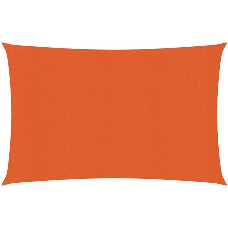 

Toldo de vela HDPE naranja 160 g/m² 2,5x4 m