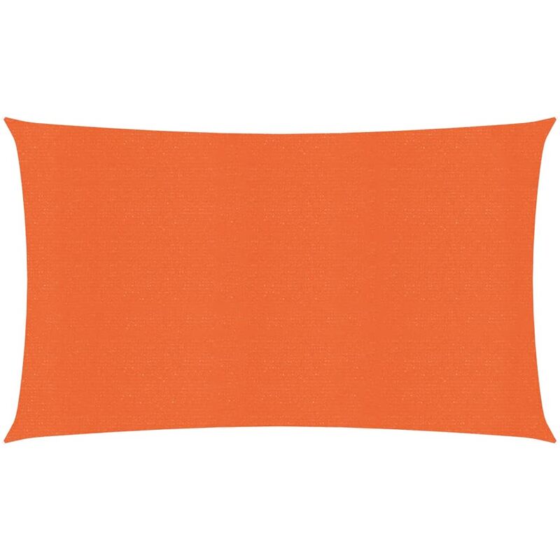 

Toldo de vela HDPE naranja 160 g/m² 2,5x5 m
