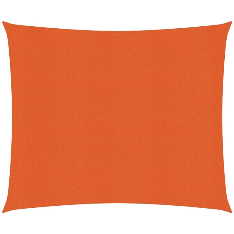 

Toldo de vela HDPE naranja 160 g/m² 3,6x3,6 m
