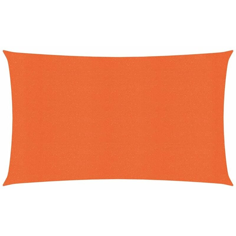 

Toldo de vela HDPE naranja 160 g/m² 2,5x5 m
