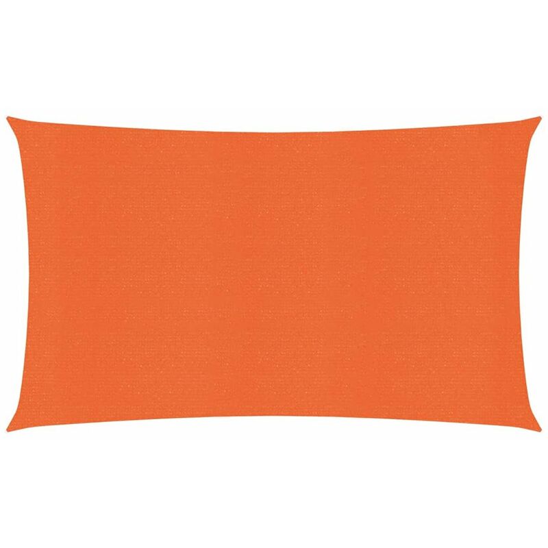 

Toldo de vela HDPE naranja 160 g/m2 2x5 m