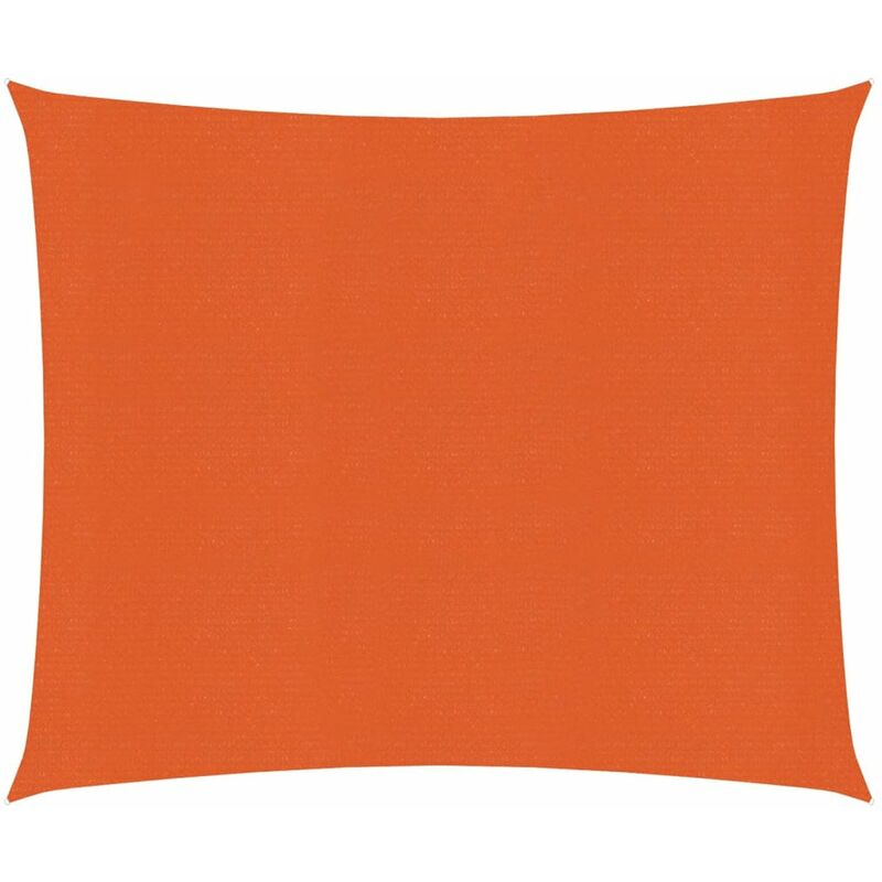 

Toldo de vela HDPE naranja 160 g/m2 3,6x3,6 m