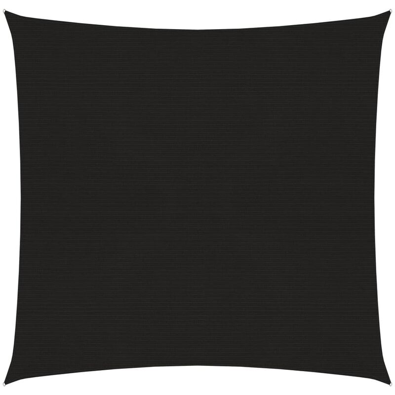 

Toldo de vela HDPE negro 160 g/m² 2x2 m