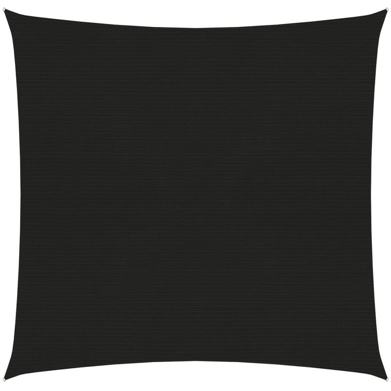 

Toldo de vela HDPE negro 160 g/m² 4,5x4,5 m
