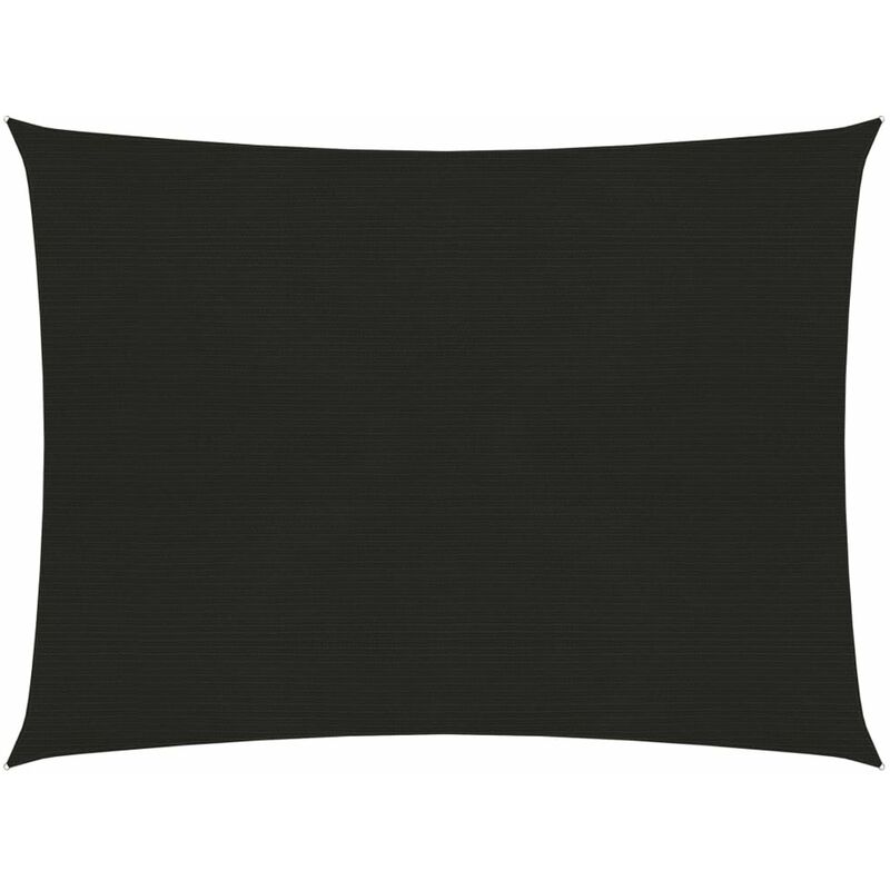 

Toldo de vela HDPE negro 160 g/m2 2x3 m