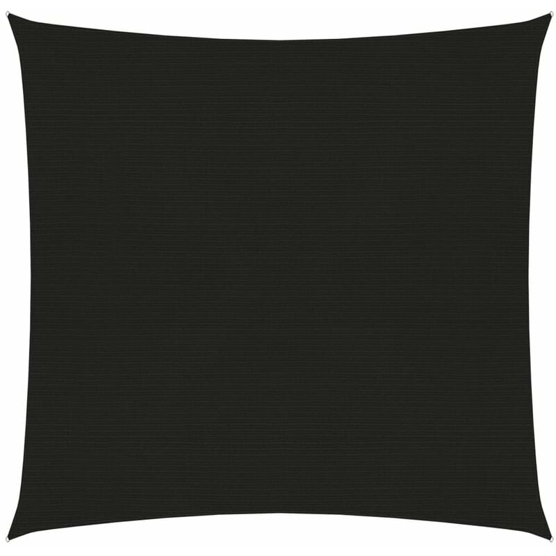 

Toldo de vela HDPE negro 160 g/m2 4,5x4,5 m