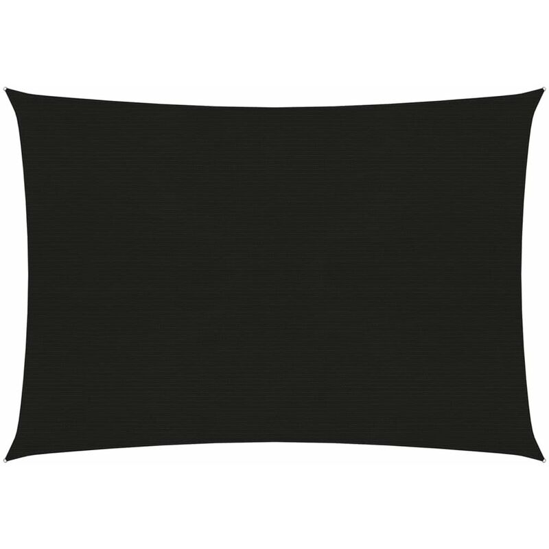 

Toldo de vela HDPE negro 160 g/m2 4x5 m