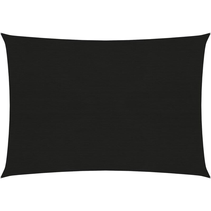 

Toldo de vela HDPE negro160 g/m² 2,5x3,5 m
