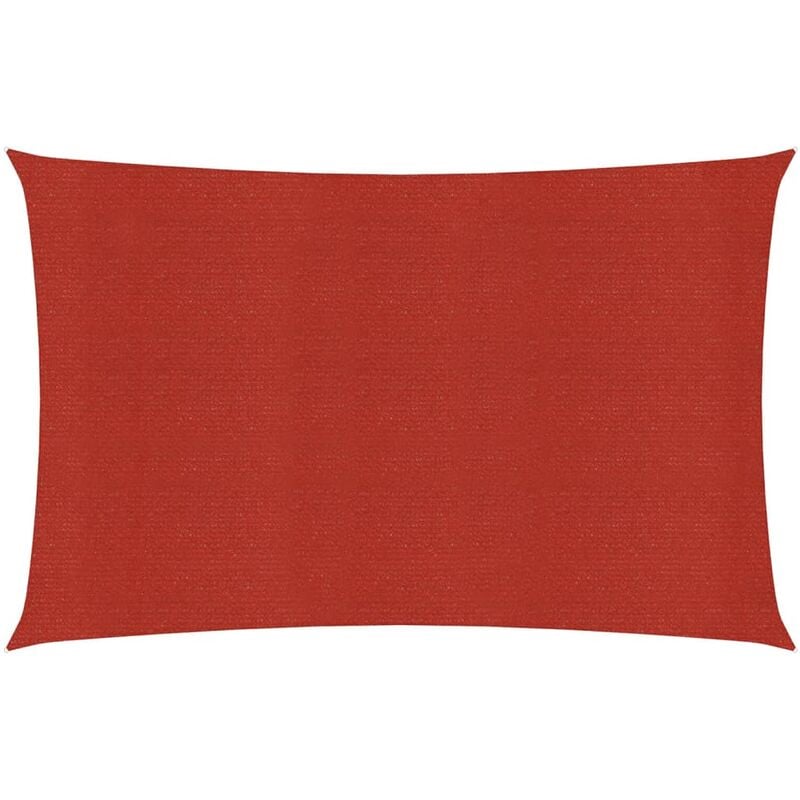

Toldo de vela HDPE rojo 160 g/m² 2x3 m