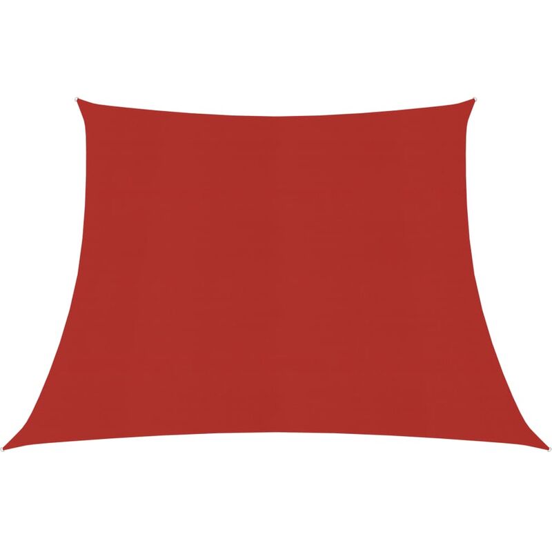 

Toldo de vela HDPE rojo 160 g/m² 3/4x3 m