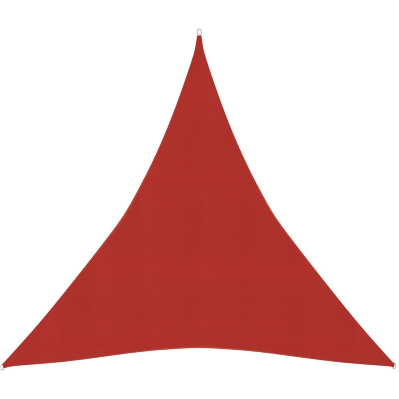 

Toldo de vela HDPE rojo 160 g/m² 3x4x4 m