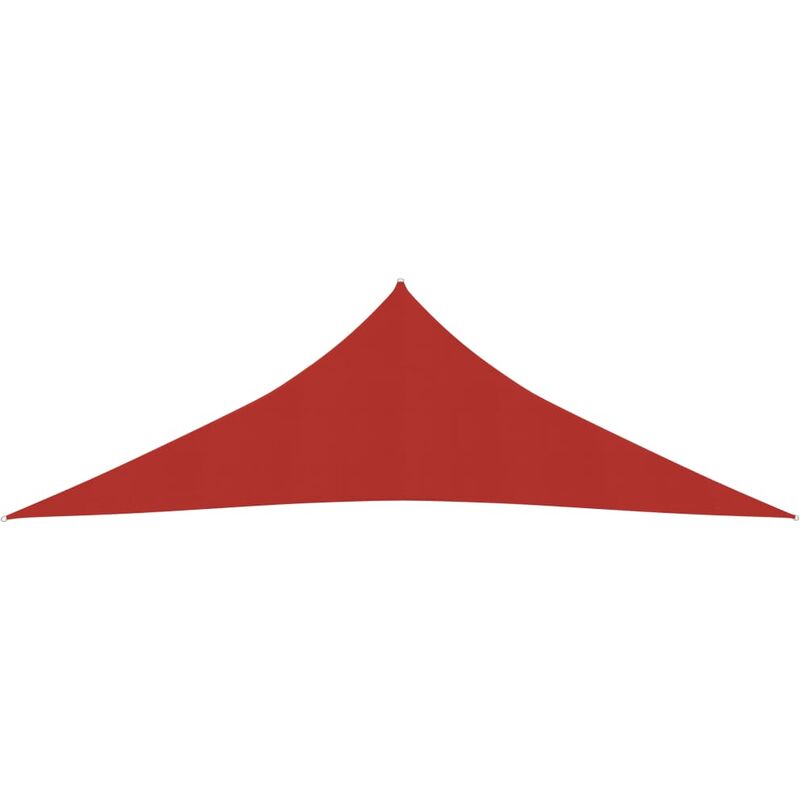 

Toldo de vela HDPE rojo 160 g/m² 4x4x5,8 m