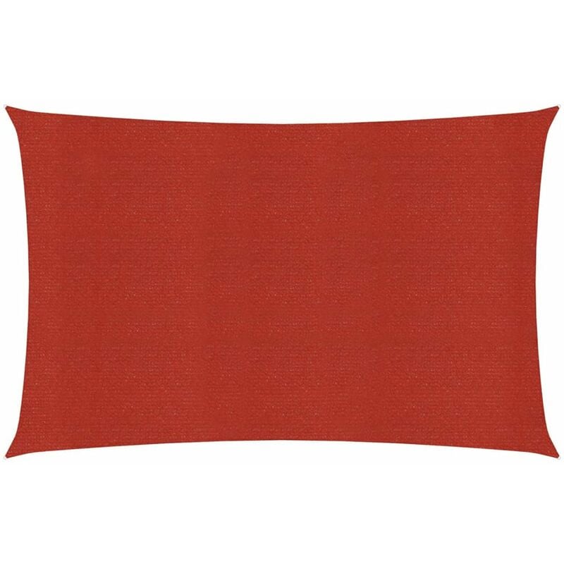 

Toldo de vela HDPE rojo 160 g/m² 2x3 m
