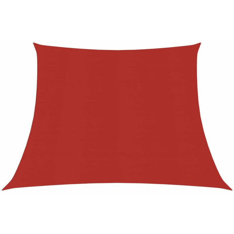 

Toldo de vela HDPE rojo 160 g/m2 3/4x3 m