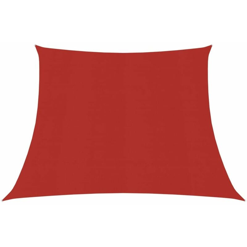 

Toldo de vela HDPE rojo 160 g/m2 4/5x3 m