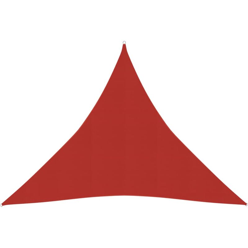 

Toldo de vela HDPE rojo 160 g/m² 4x4x4 m - Rojo