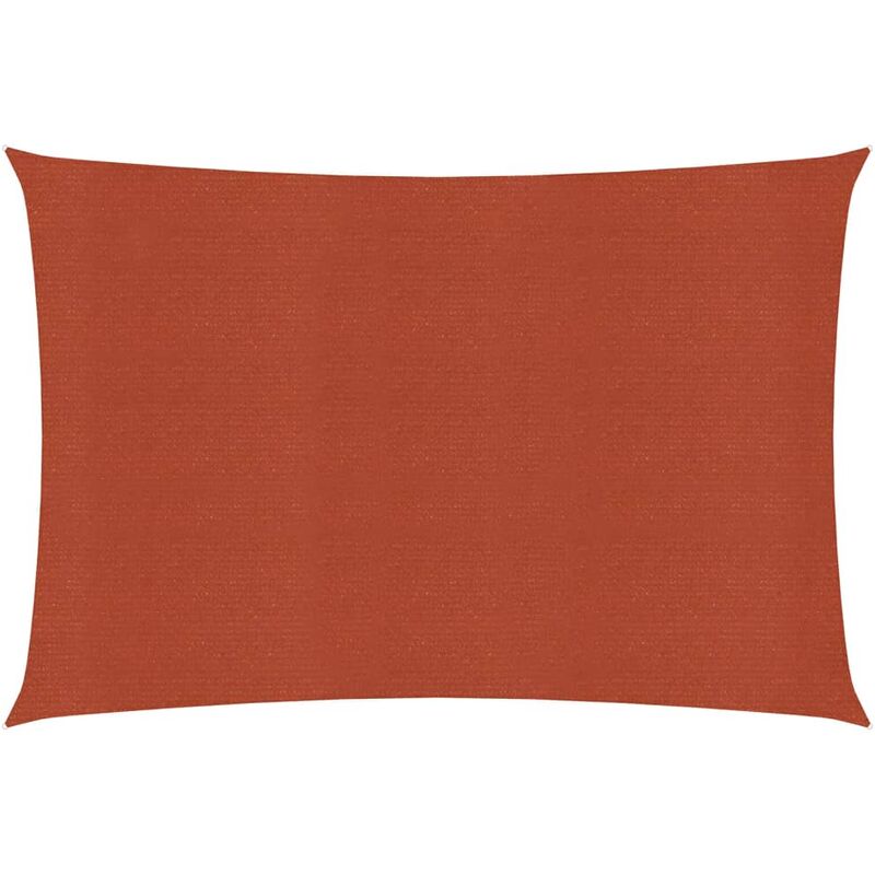 

Toldo de vela HDPE terracota 160 g/m² 2,5x4,5 m