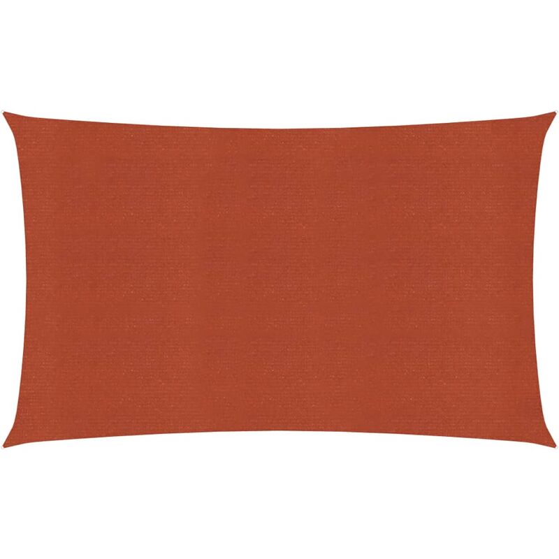 

Toldo de vela HDPE terracota 160 g/m² 4x7 m