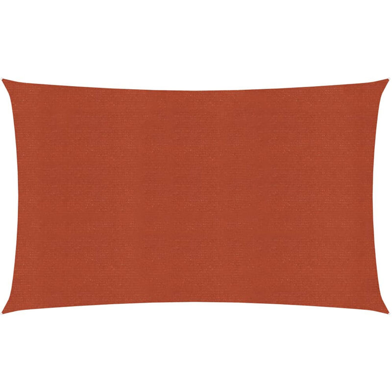 

Toldo de vela HDPE terracota 160 g/m² 2x5 m