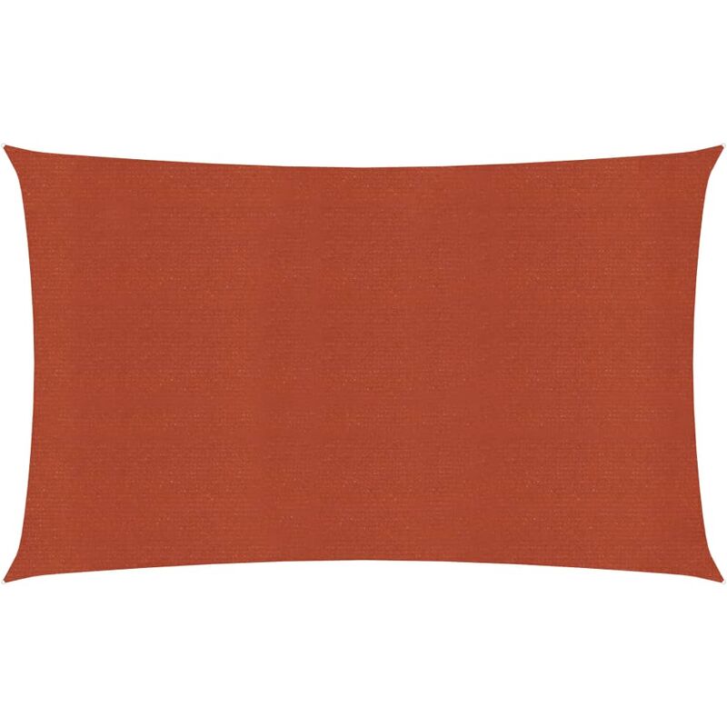 

Toldo de vela HDPE terracota 160 g/m² 4x7 m