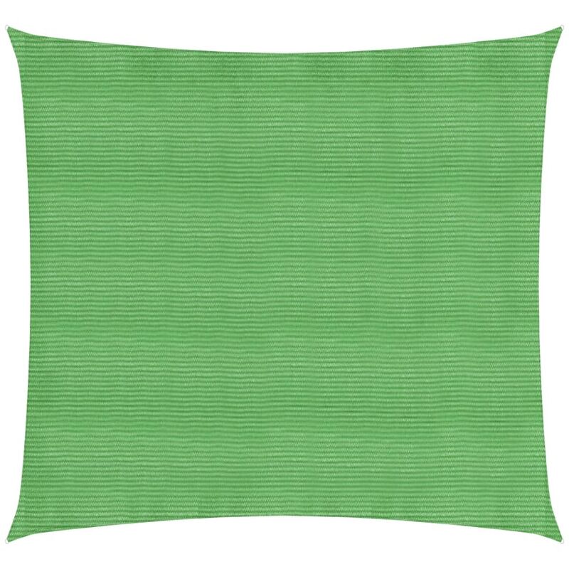 

Toldo de vela HDPE verde claro 160 g/m² 2x2 m