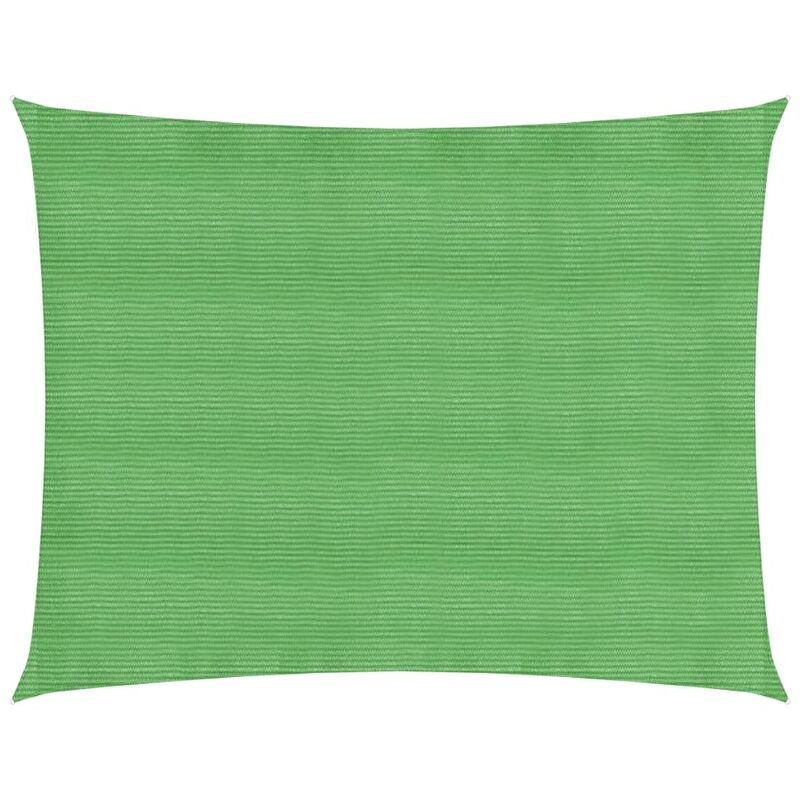 

Toldo de vela HDPE verde claro 160 g/m² 3,5x4,5 m