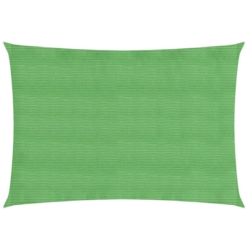 

Toldo de vela HDPE verde claro 160 g/m² 3x5 m